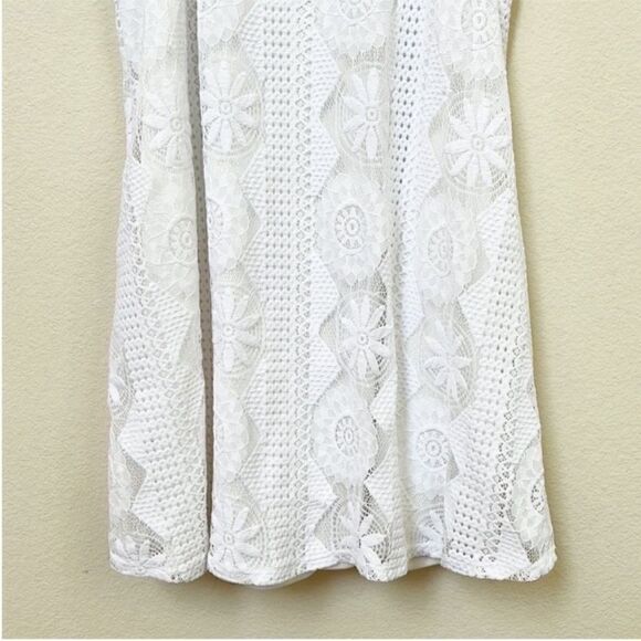 Show Me Your MuMu Embroidered Crochet Resort Dress - Picture 10 of 11